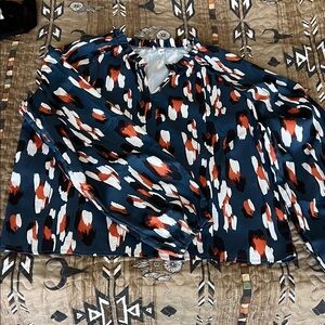 SHEIN Multicolor Abstract Blouse